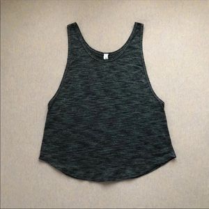 Lululemon grey rush hour tank